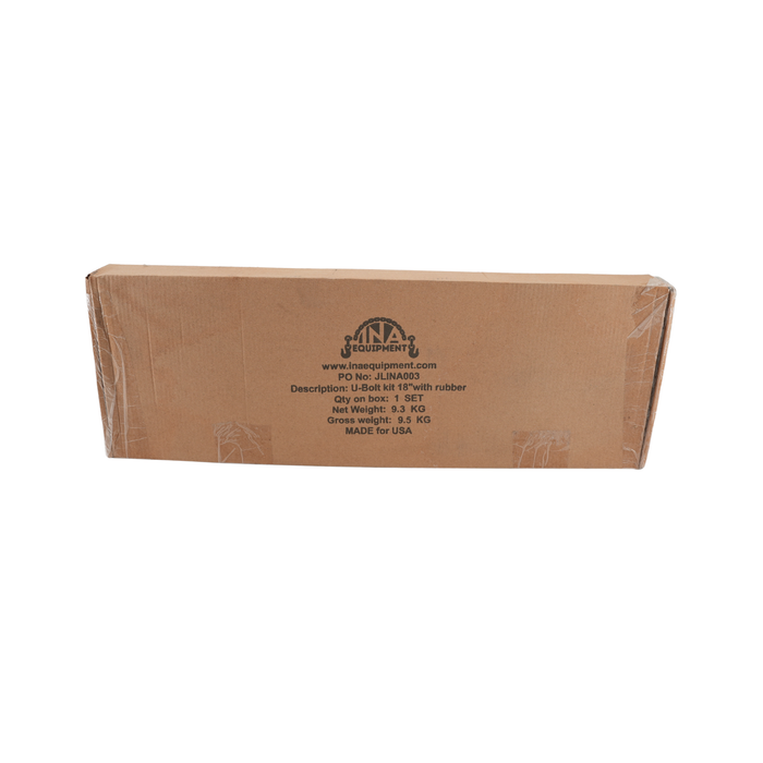 U- Bolt Kit 18"  for Head Rack Installation