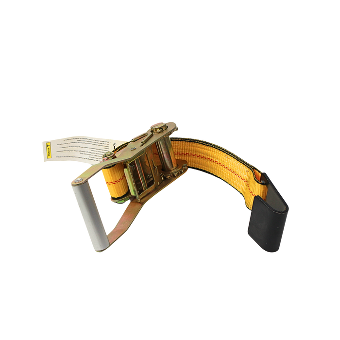 2"x30' Ratchet Strap with Flat Hook and Classic Style Short Handle