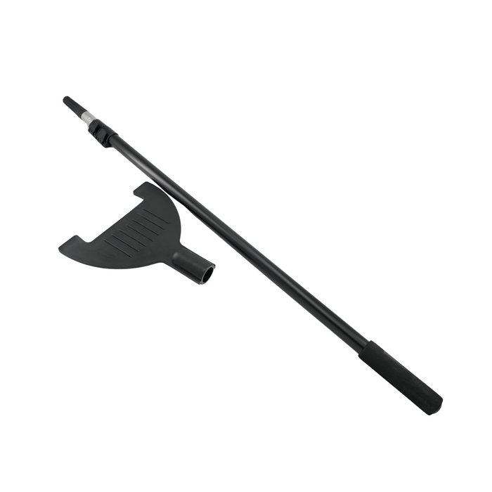 8 Foot V‑Shaped Corner Protector Placement Tool with Telescopic Handle