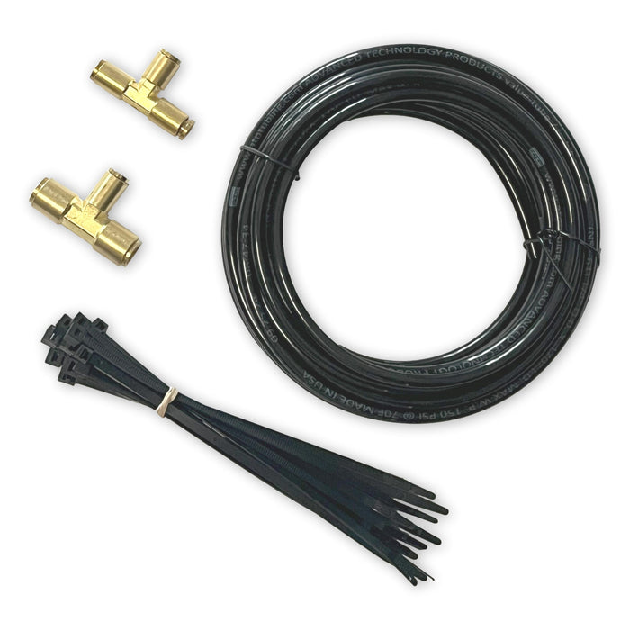 Right Weigh 101-SK Air Line Installation Kit – 30 ft. Hose & Fittings for Load Scales