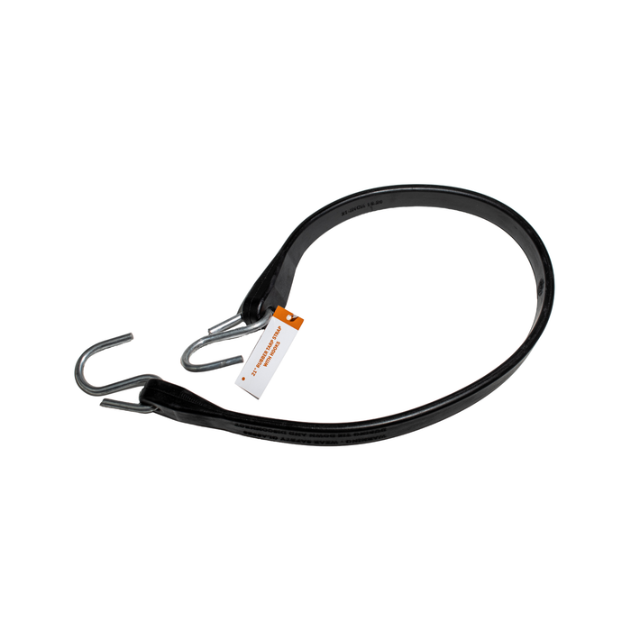 Natural Rubber Bungee Tarp Tie 21" - 50 Pcs/box