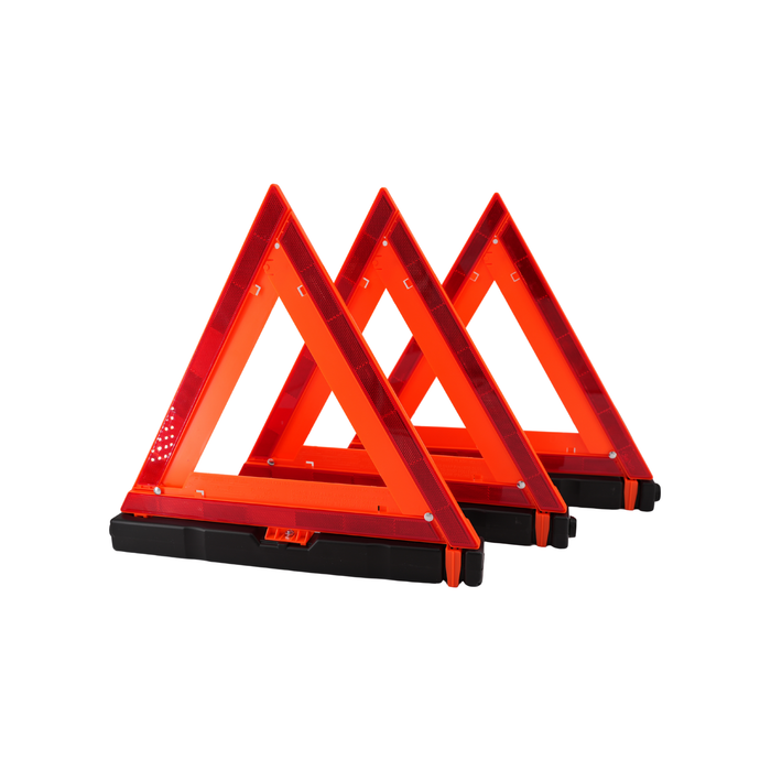 Warning Triangle Set of 3,  Collapsible, DOT Approved