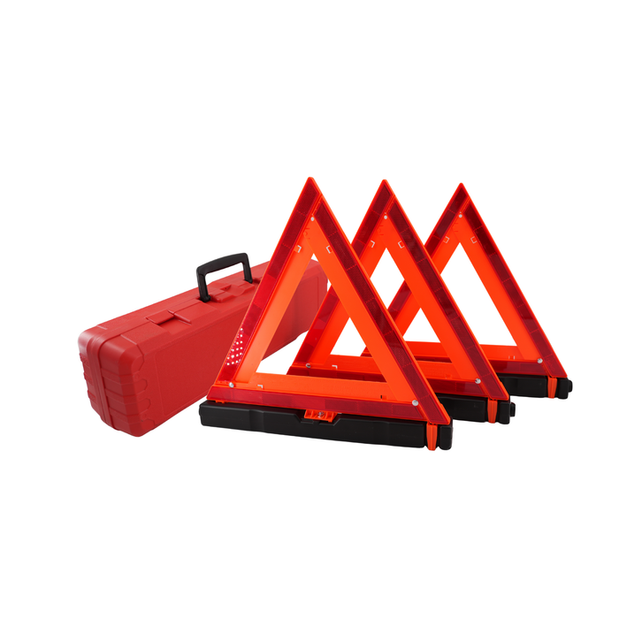 Warning Triangle Set of 3,  Collapsible, DOT Approved