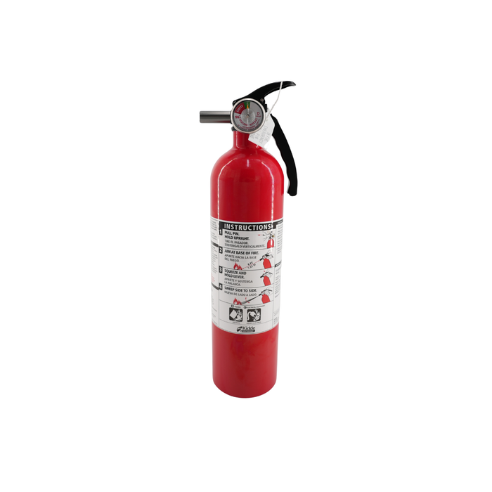 Fire Extinguisher with Mounting Bracket - Kidde FC10 Vehicle Protection