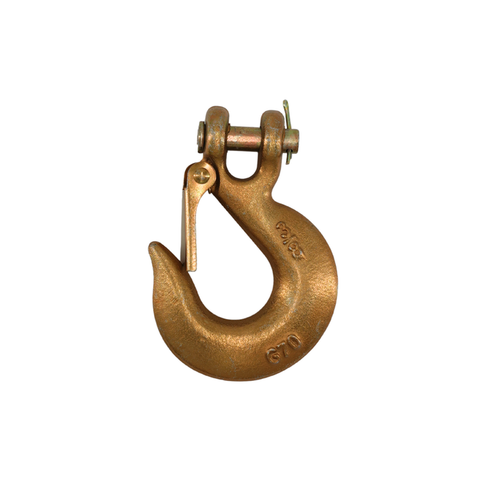 Chain Hook Slip Clevis with Latch 3/8" - Grade 70