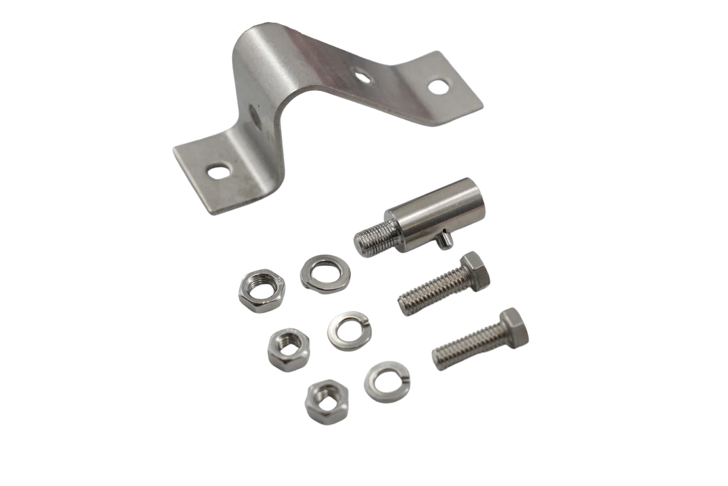 EZ Mount Flag Bracket Kit – Stainless Steel Mounting Bracket with Hardware for Safety Flag Installation, Corrosion-Resistant Design