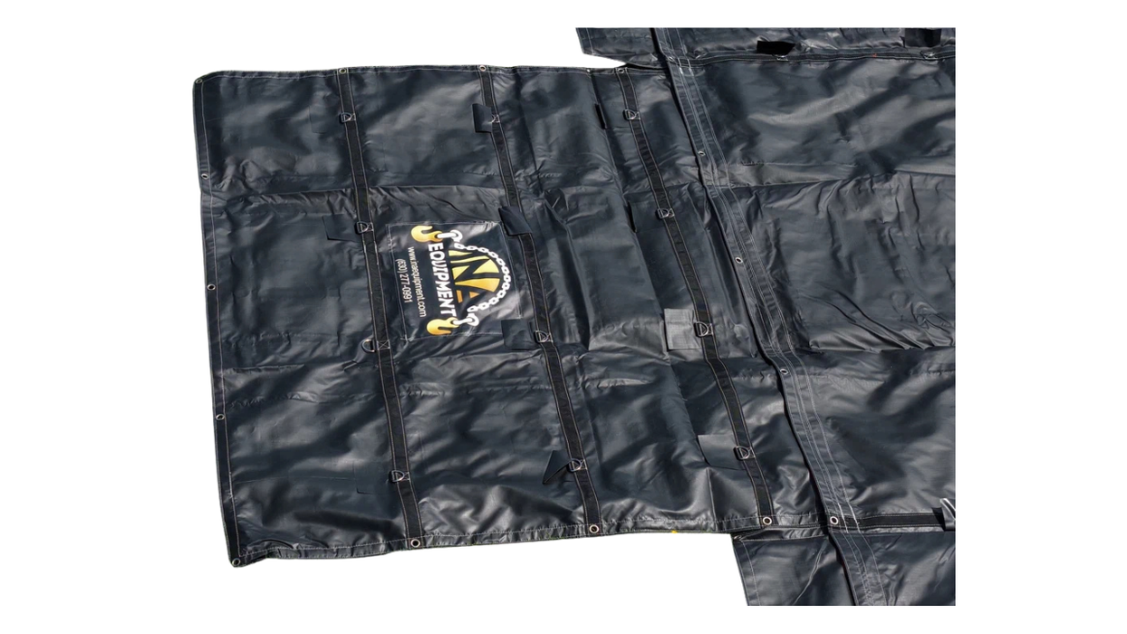 Lumber Tarp 20'X27' - 6 ft - 15oz Ripstop body with 11oz Ripstop side