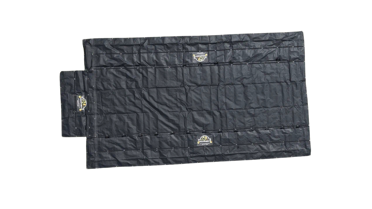 Lumber Tarp 16'x27' - 4 ft - 15oz Ripstop body with 11oz Ripstop side