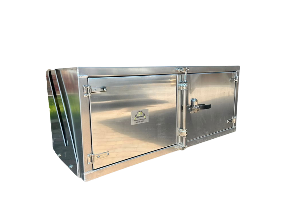 Trailer Tool Box 24"x 24"x 60" Aluminum Tool Box