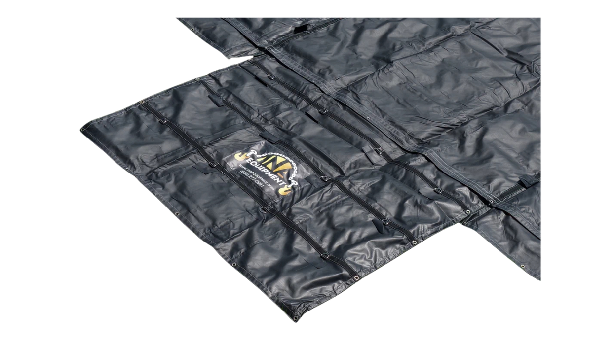 Lumber Tarp 20'X27' - 6 ft - 15oz Ripstop body with 11oz Ripstop side