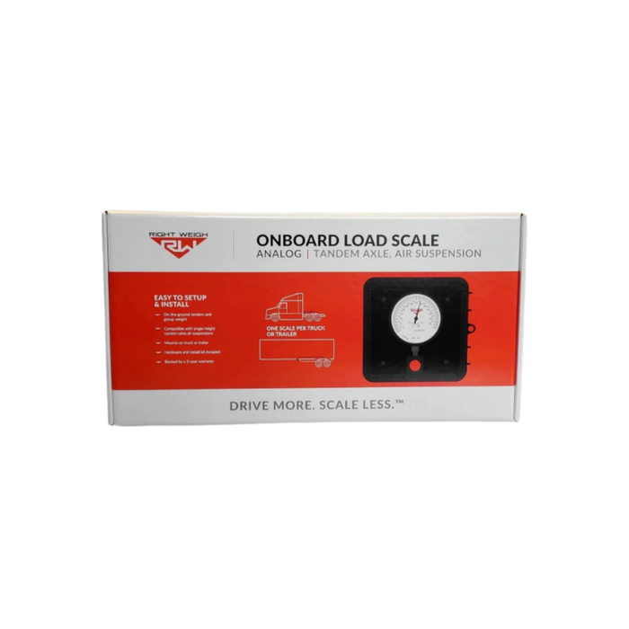 Right Weigh 310-54-RK Onboard Load Scale Kit for Tandem Axle Air Suspensions
