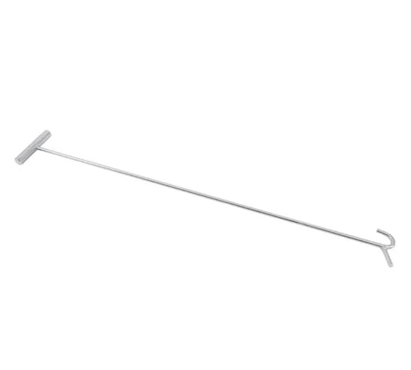 5th Wheel Pin Puller Brushed Steel 34"