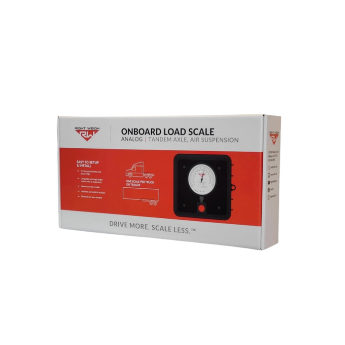Right Weigh 310-54-RK Onboard Load Scale Kit for Tandem Axle Air Suspensions