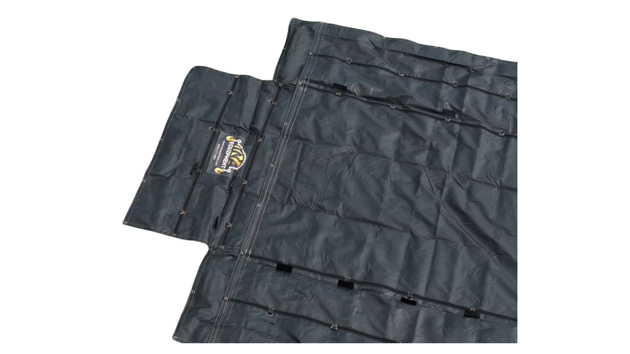 Lumber Tarp 16'x27' - 4 ft - 15oz Ripstop body with 11oz Ripstop side
