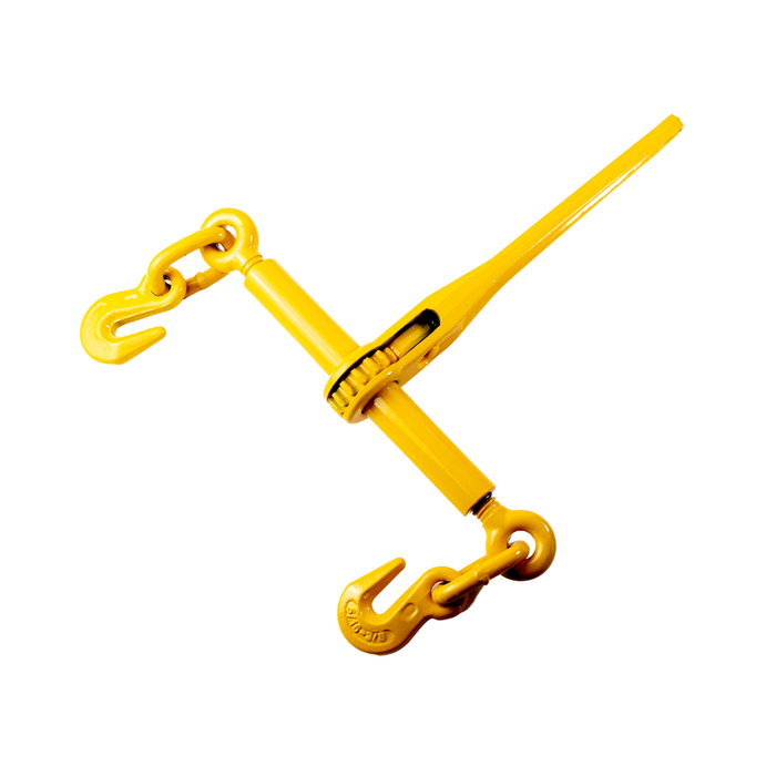 8 Chain 3/8"x20' & 8 Ratchet Binder 5/16"-3/8" Bundle