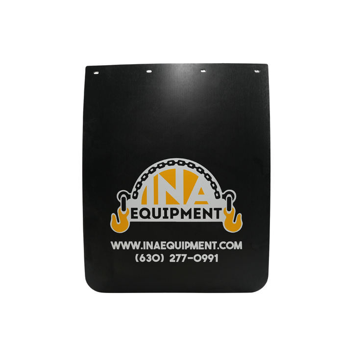 24"x30" Mudflap Heavy Duty Black Polymer – Universal Truck & Trailer Mud Guard