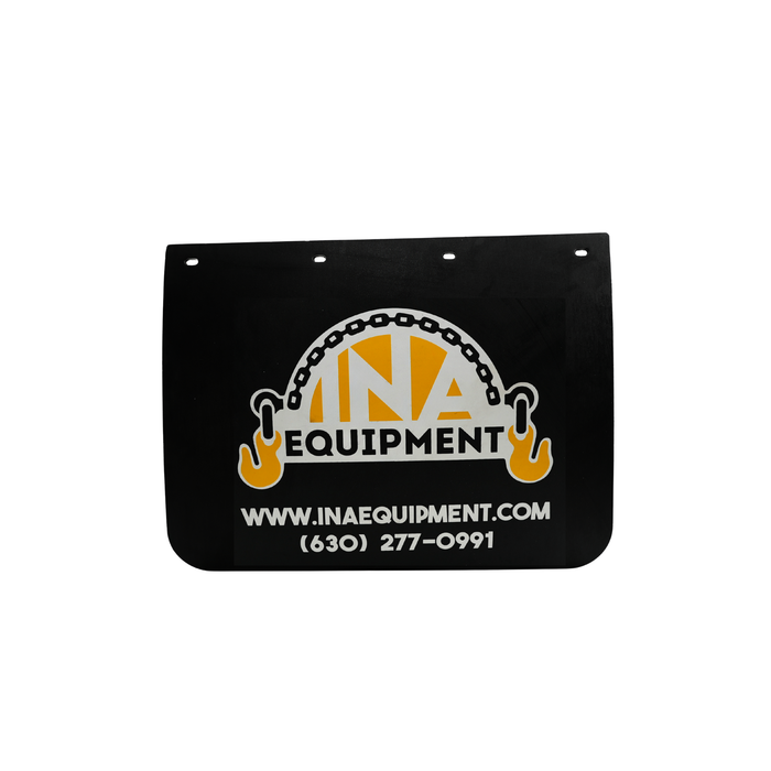 24"x18" Mudflap Heavy Duty Black Polymer – Universal Truck & Trailer Mud Guard