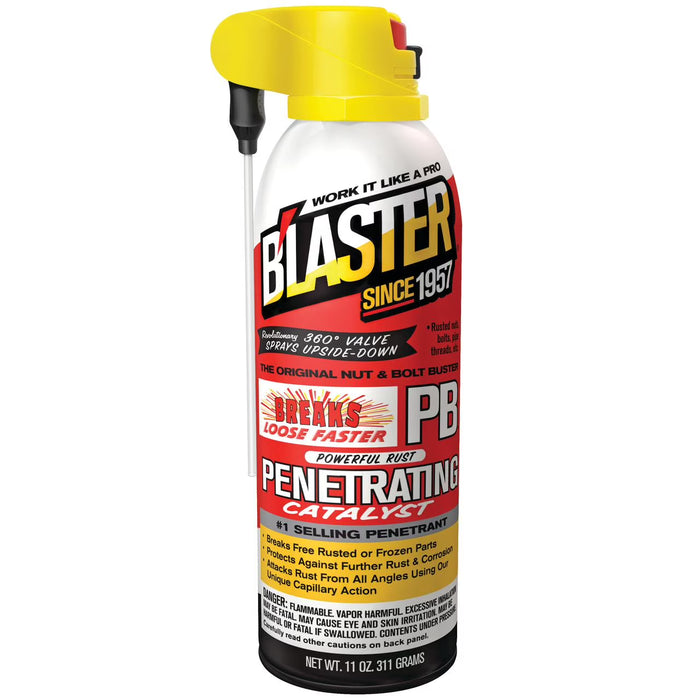 B'laster PB Penetrating Catalyst – 11 oz Aerosol Penetrating Oil & Rust Penetrant
