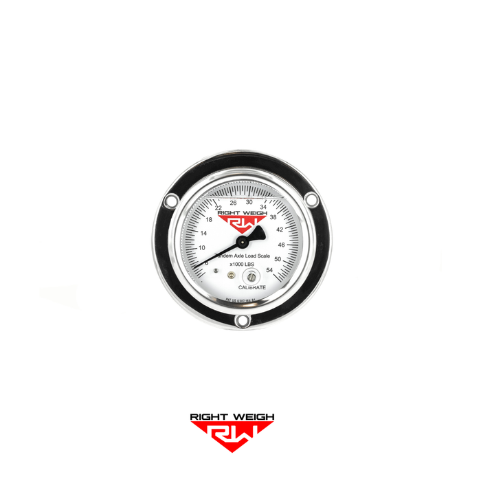 Right Weigh 250-2AXL-FF Onboard Load Scale Kit for Tandem Axle Air Suspensions