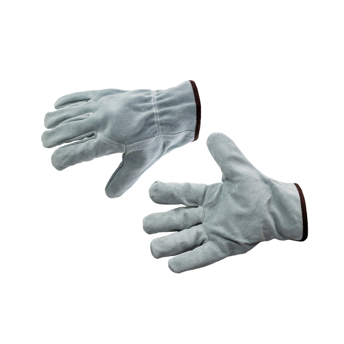 PPE - Leather Palm Industrial Gloves - XL