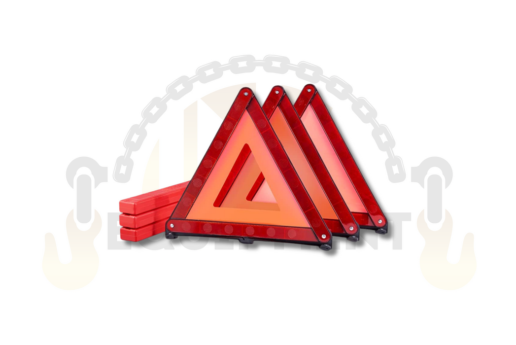 Warning Triangle Set of 3,  Collapsible, DOT Approved