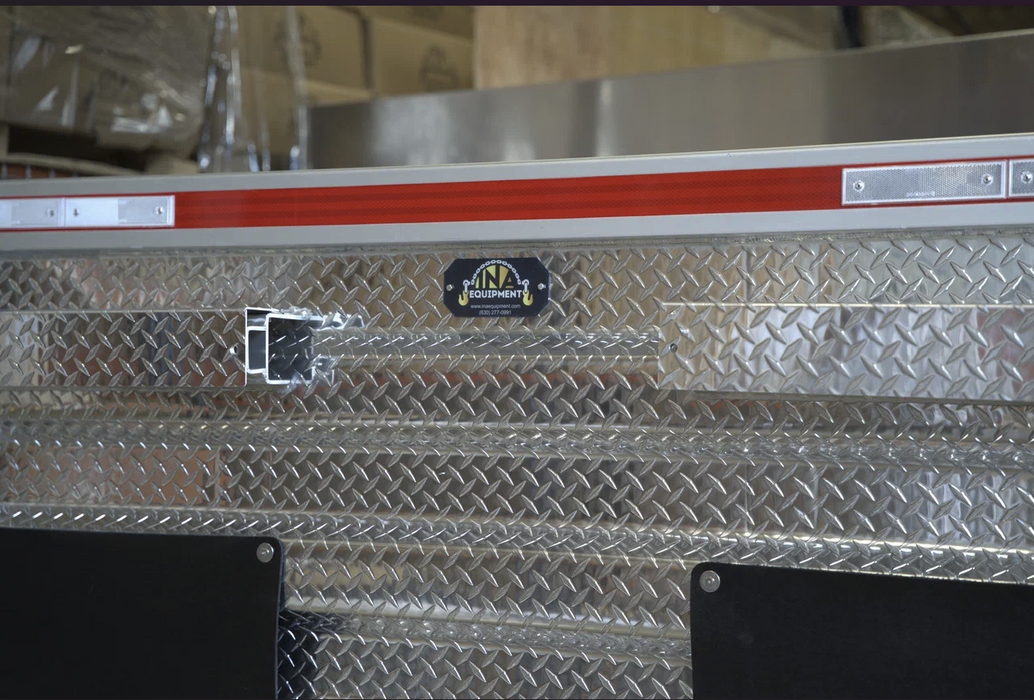 Head Rack without tool box with tray box 68"x80" Aluminum