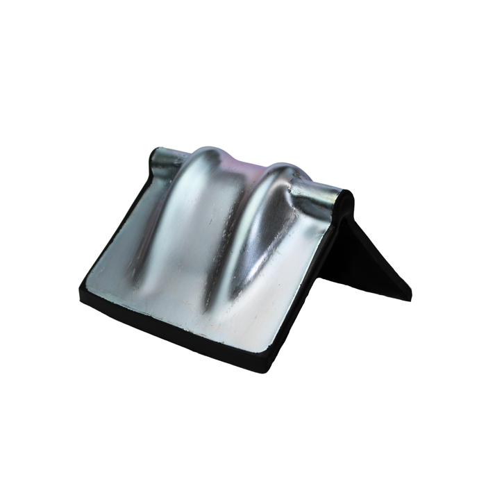 Corner Protector Steel with Rubber (Single Piece) - MUST HAVE