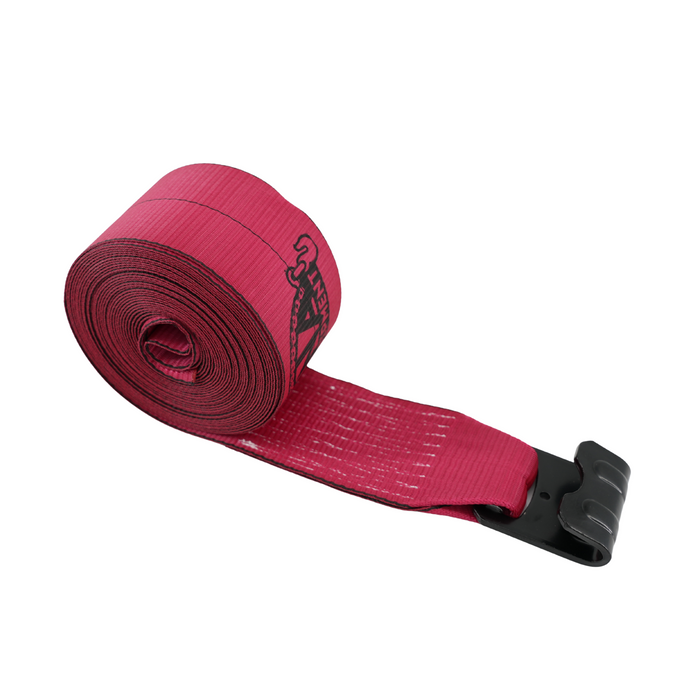 4"x40' Winch Strap with Flat Hook