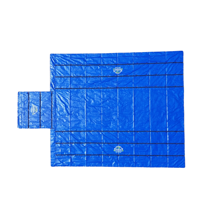 Lumber Tarp 24'X27' - 8 FT - 15oz Ripstop body with 11oz Ripstop side