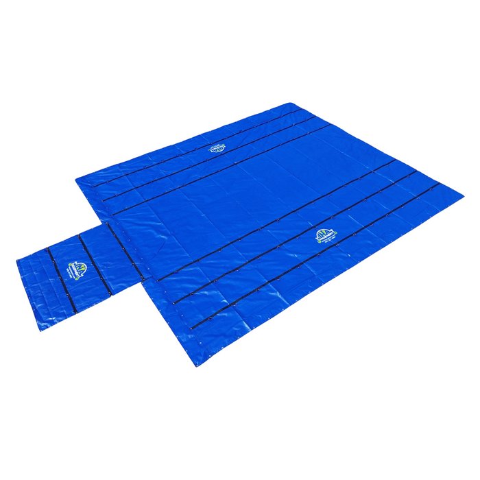 Lumber Tarp 24'X27' - 8 FT - 15oz Ripstop body with 11oz Ripstop side