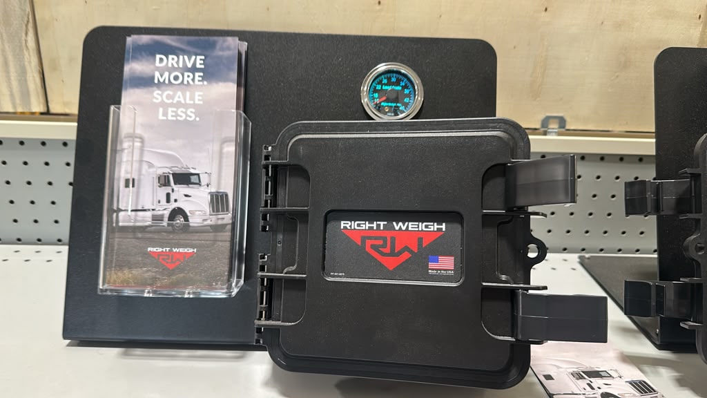 Right Weigh 510-46-RKB In-Dash Truck Load Scale Kit for Air Suspension