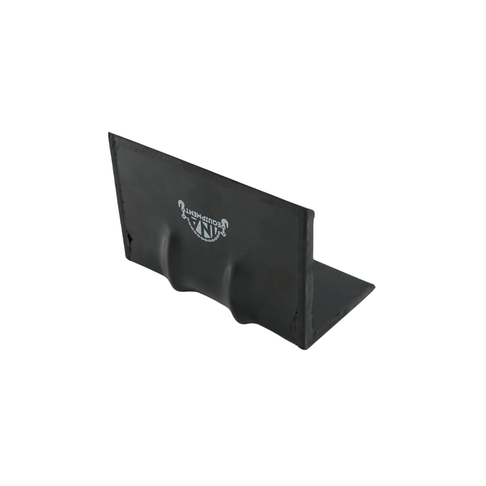 Corner Protector Steel with Rubber, Black