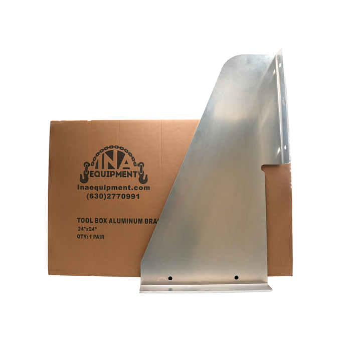 Solid Aluminum Toolbox Bracket - 24"x24"